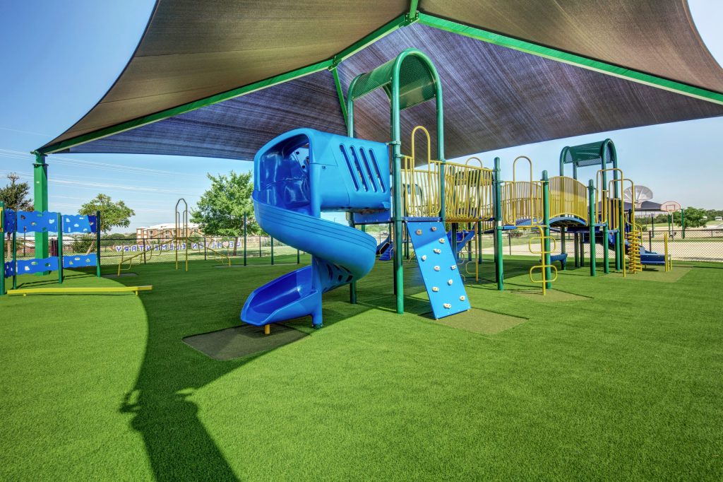 school playground turf installation SYNLawn