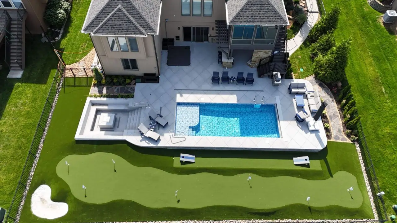 Orlando residential putting green