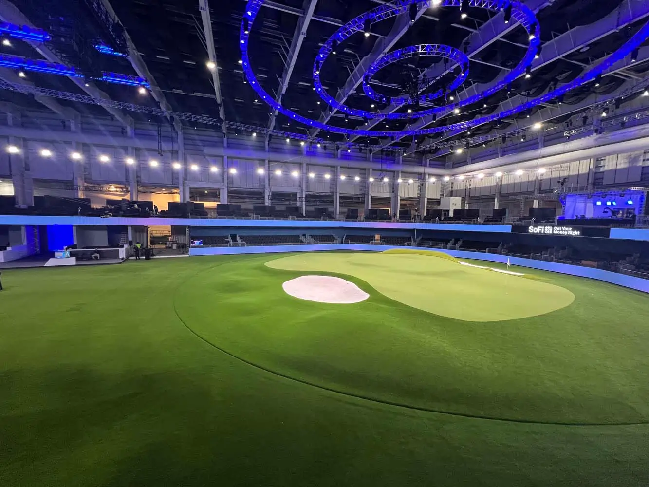 Indoor golf turf from SYNLawn