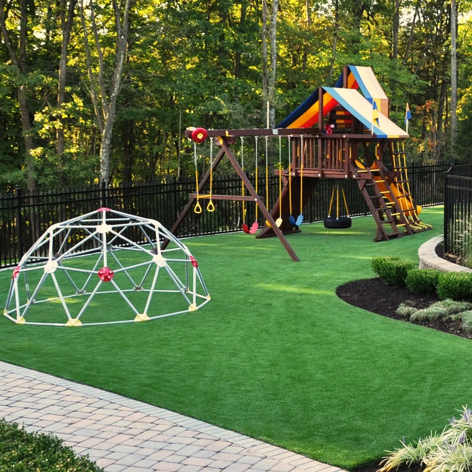 orlando playground artificial grass lawn