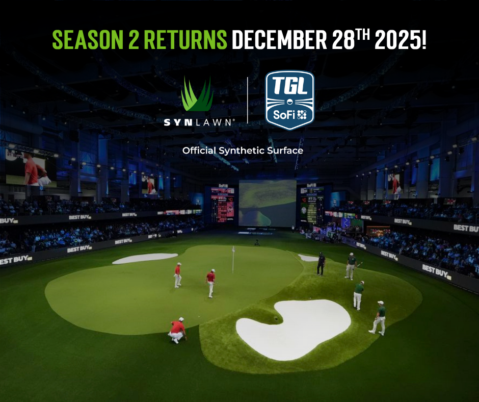 TGL Returns Dec 28 with SYNLawn golf turf TGL Returns Dec 28 with SYNLawn Orlando golf turf